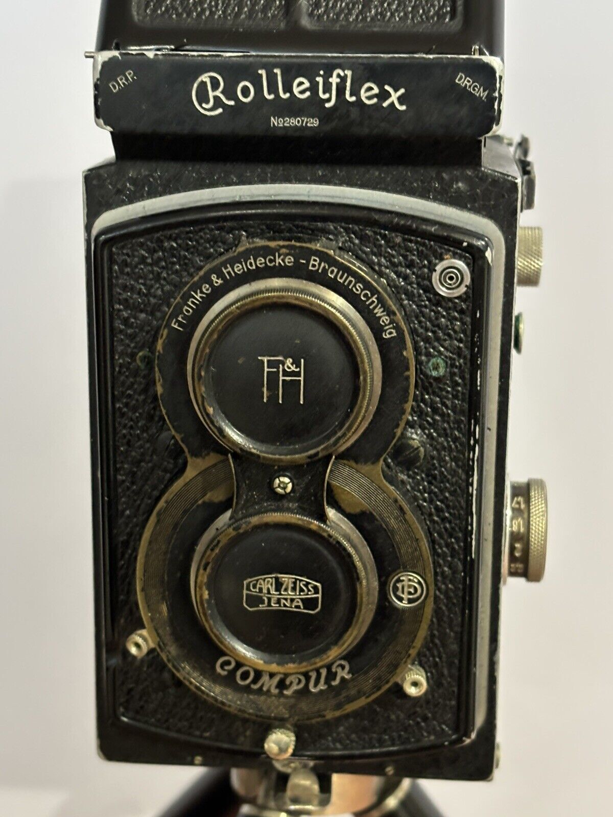Rolleiflex , Franke & Heidecke Braunschweig Camera & Case. | Vinterior