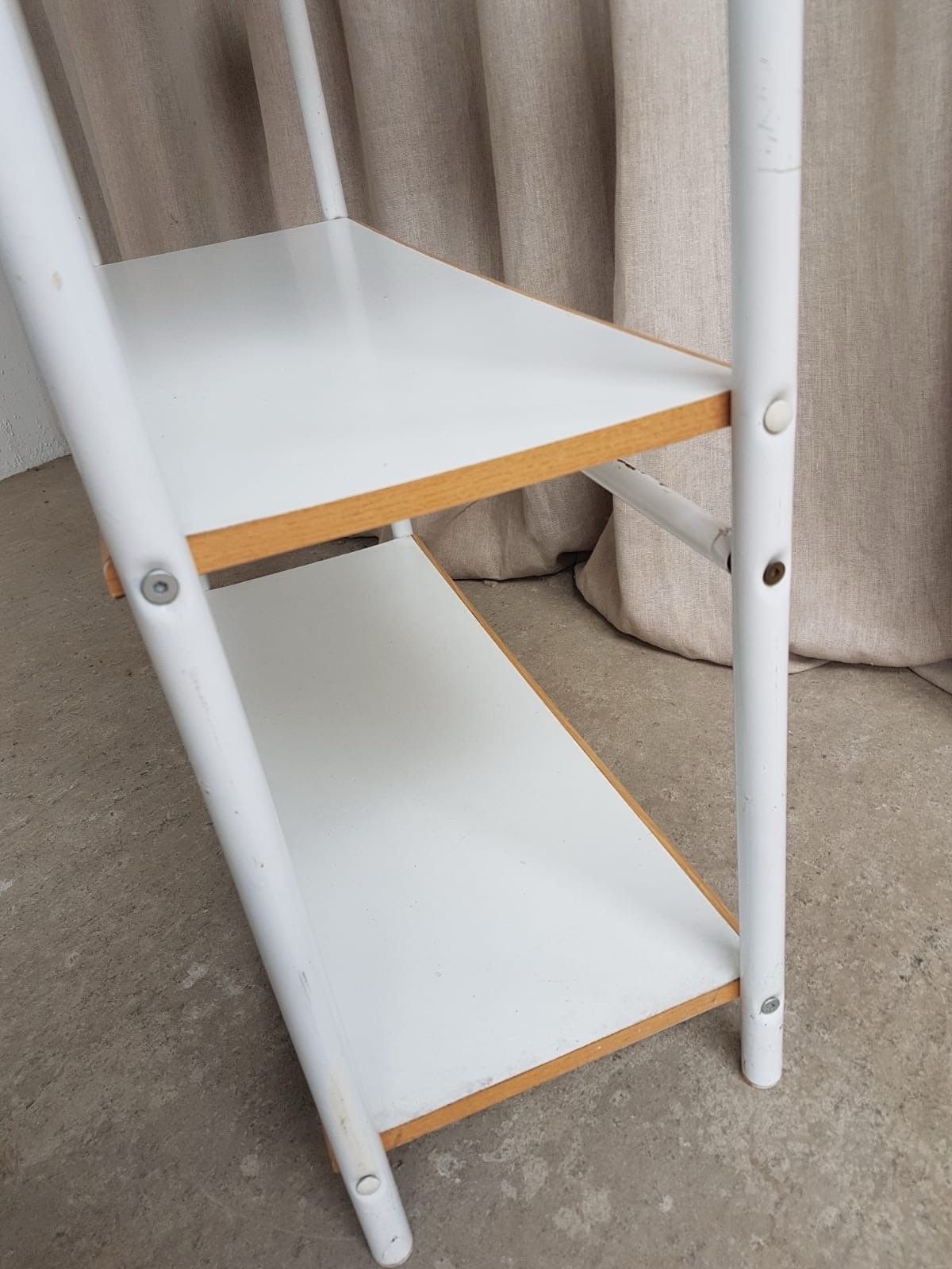 Vtg Late Mid Century 80s Post Modern Bookcase Shelving Wall Unit