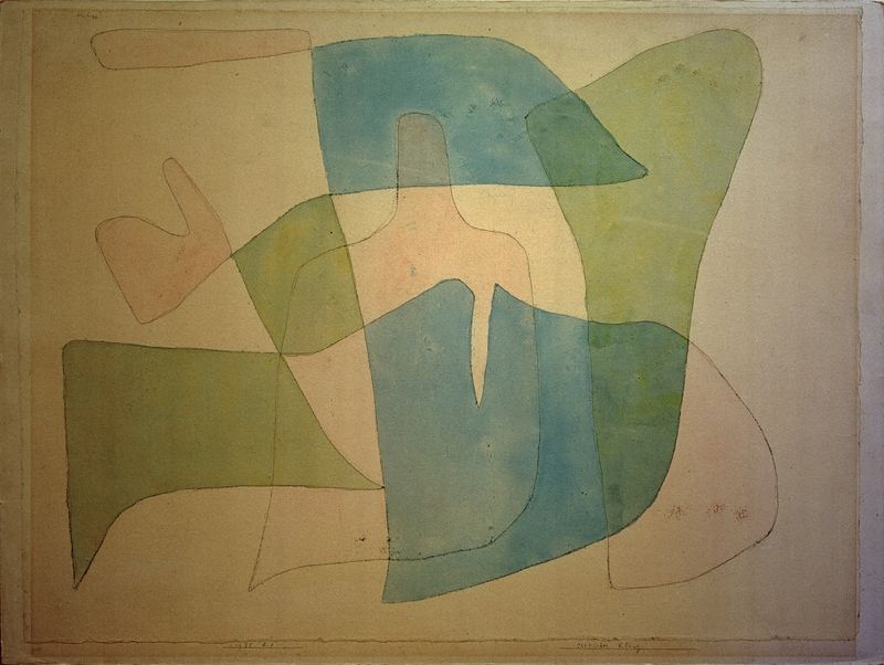 Paul Klee 'Exotic Sound' Archival Pigment Print Unframed | Vinterior