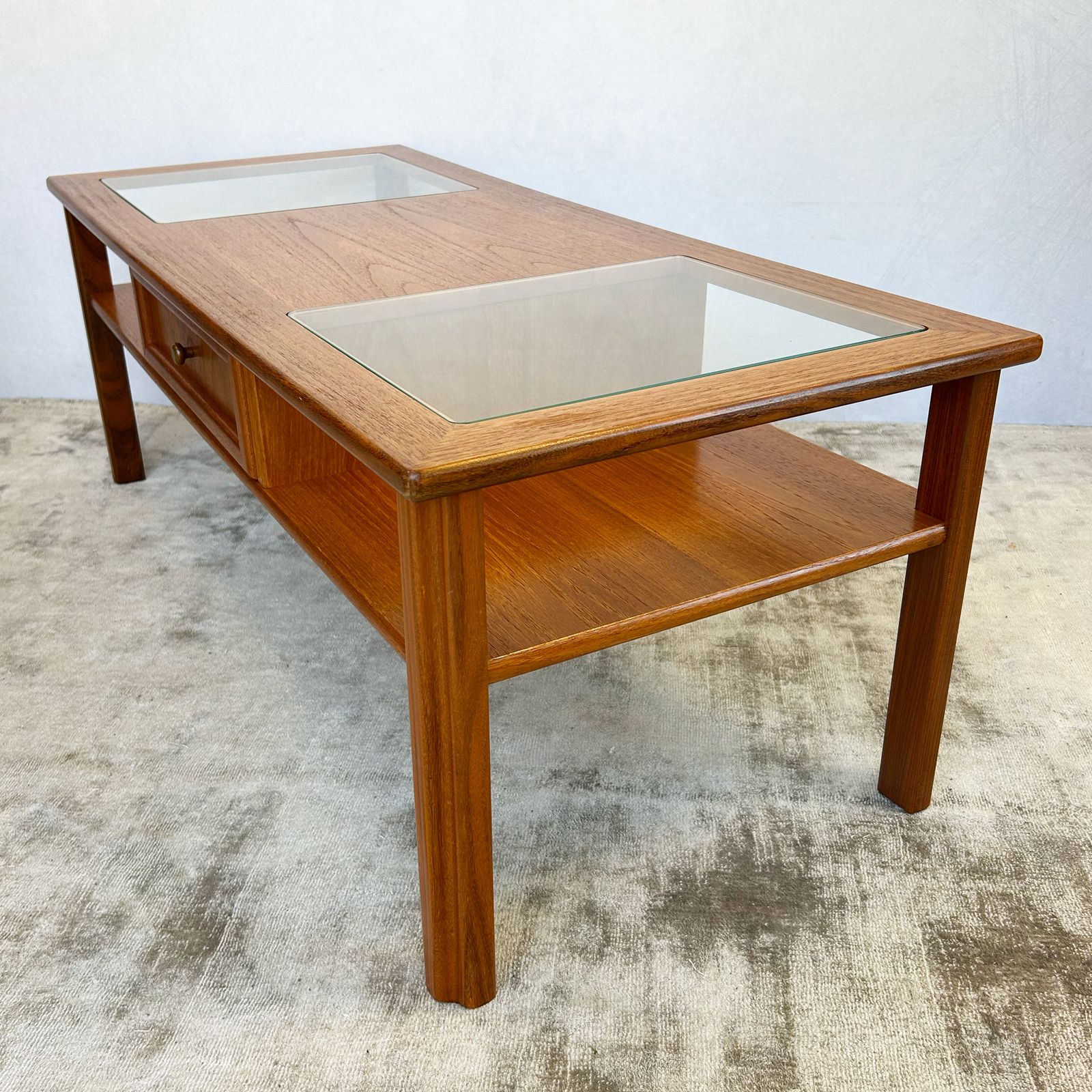 G Plan Coffee Table With Glass Top | G Plan | Vinterior