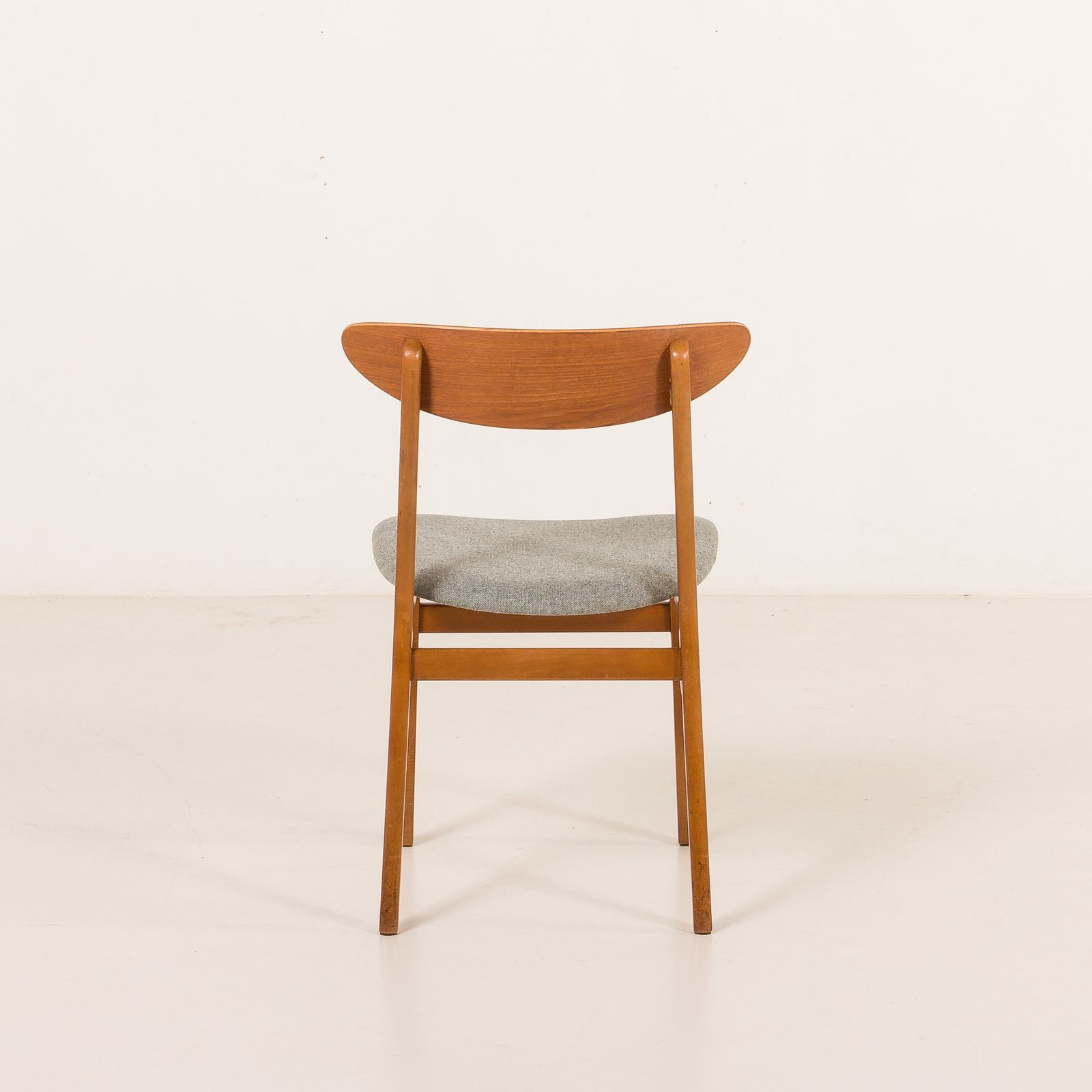 Farstrup Teak And Wool Chairs, Set Of 4, 1960s | Vinterior