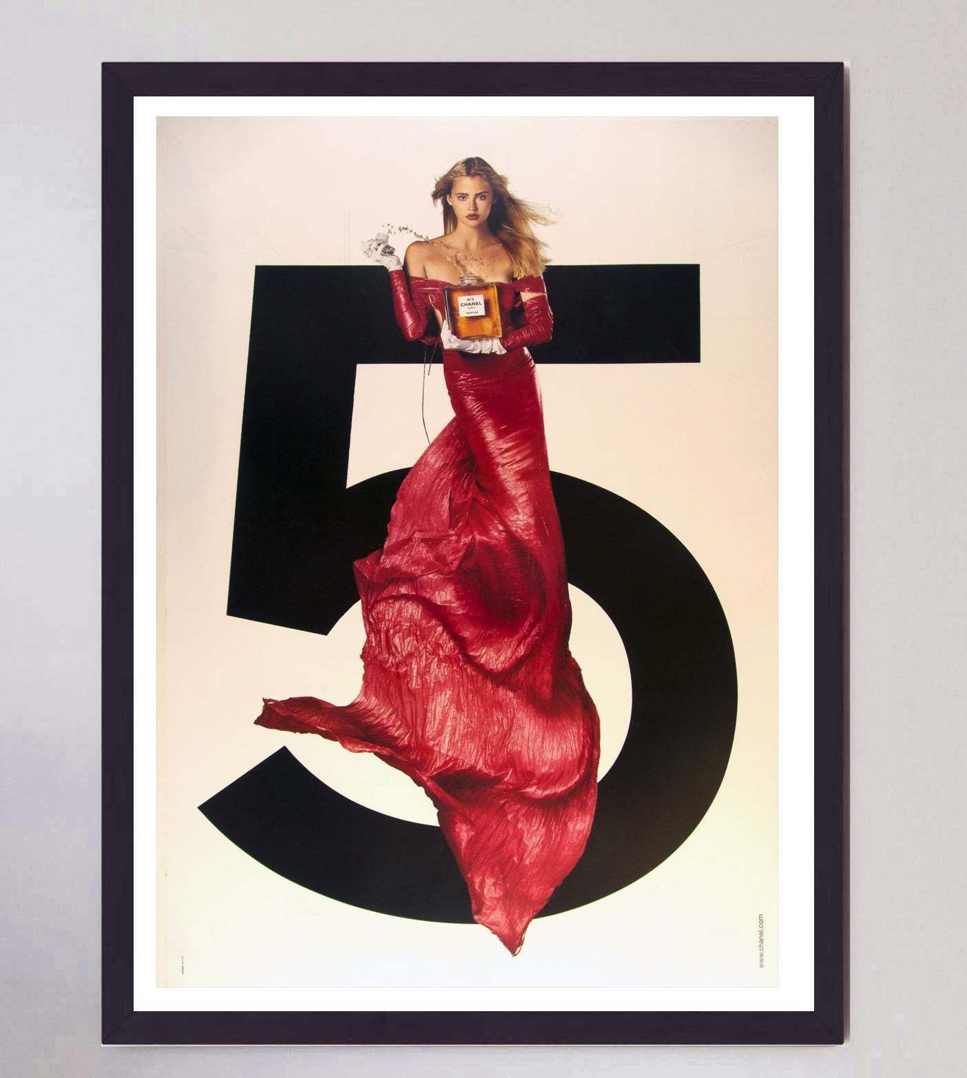 Chanel No.5 Estella Warren Original Vintage Poster | Vinterior