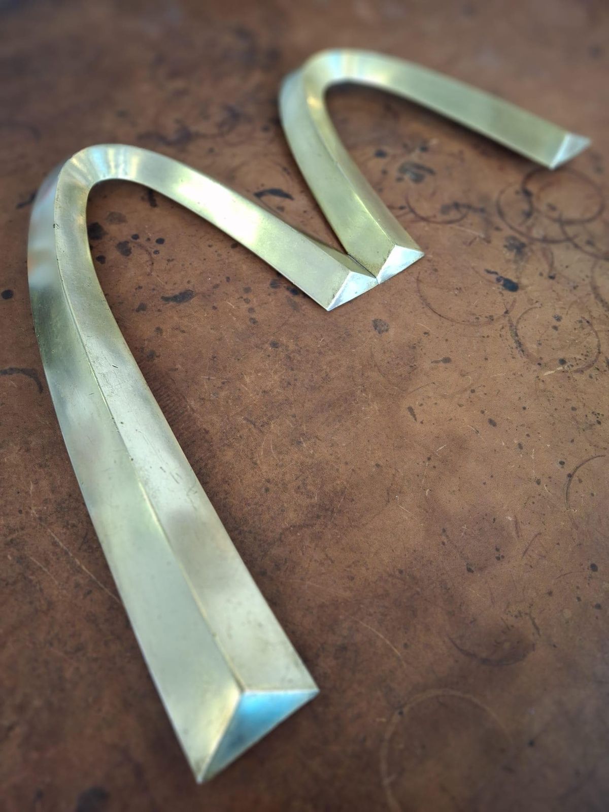 値下げ！希少！1970年代 Mcdonald's アーチロゴ Rare 1970's Mcdonald's Golden Arches Bronze M Advertising Sign