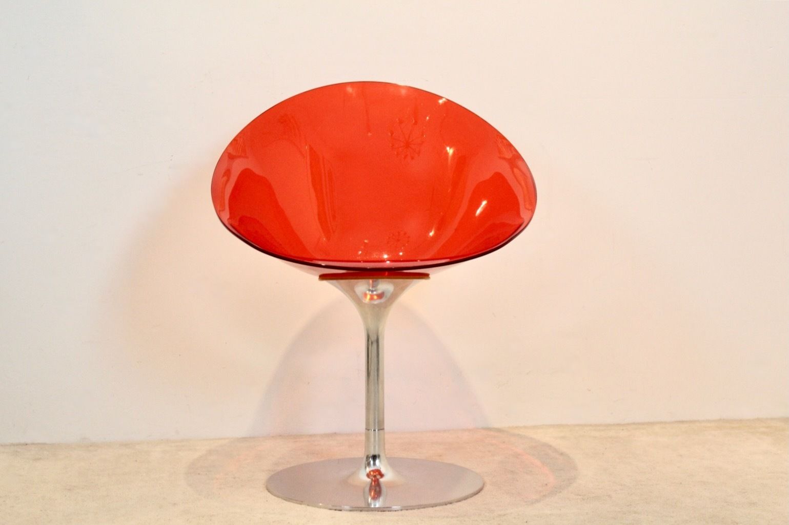 Philippe Starck For Kartell — Orange Eros Chair, Italy | Philippe