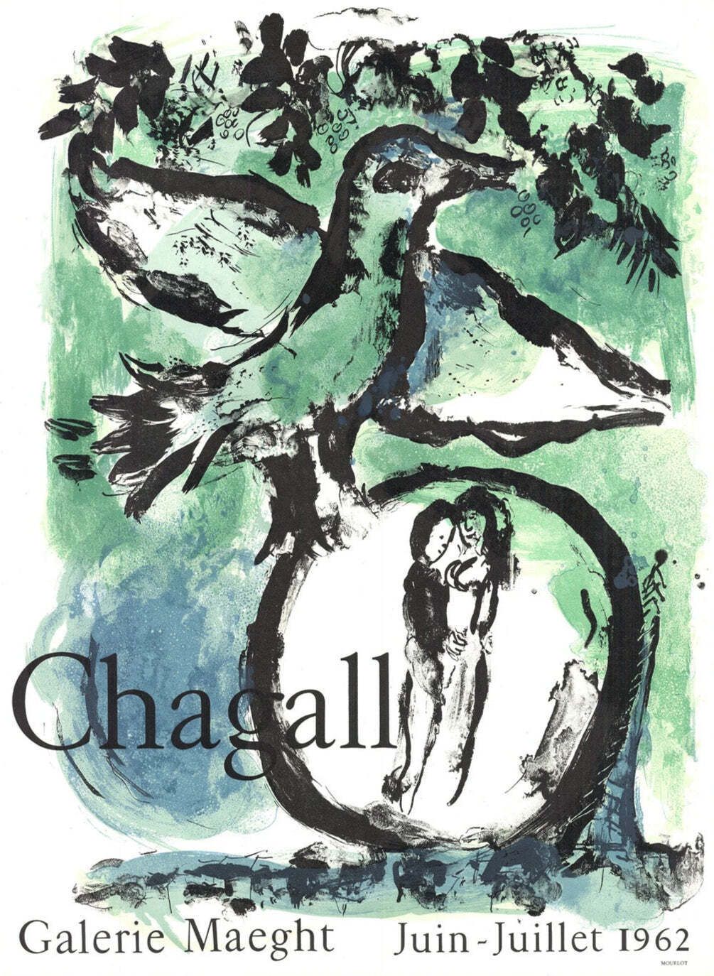 Marc Chagall Oiseau Vert