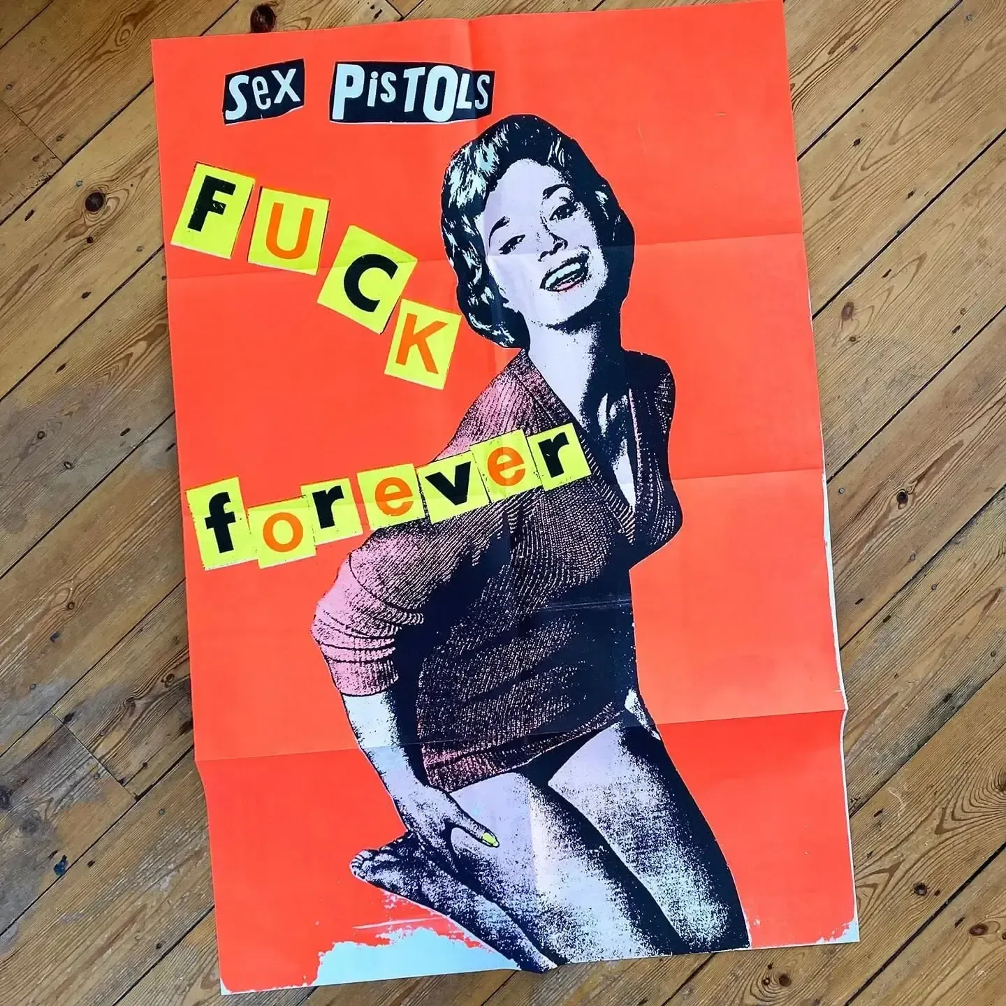 Jamie Reid, Fuck Forever Hamiltons Gallery, 1986 | Jamie Reid