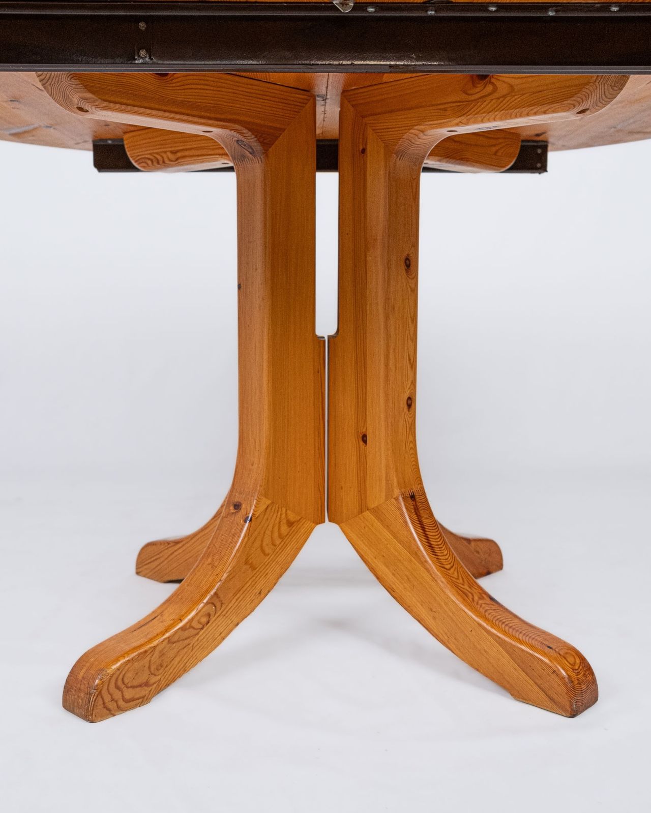 Pinewood Extendable Dining Table By Rainer Daumiller, Denmark, 1970s ...