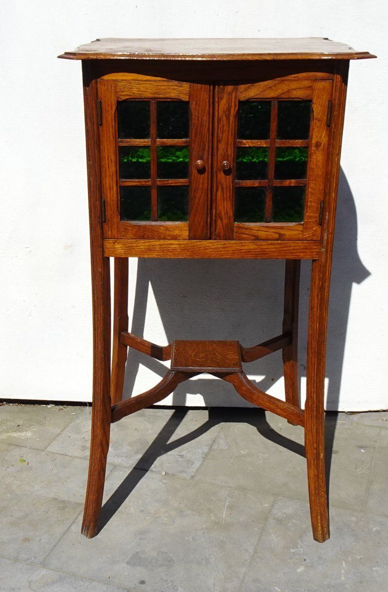 Art Nouveau Arts And Crafts Display Cabinet, 1890s | Vinterior
