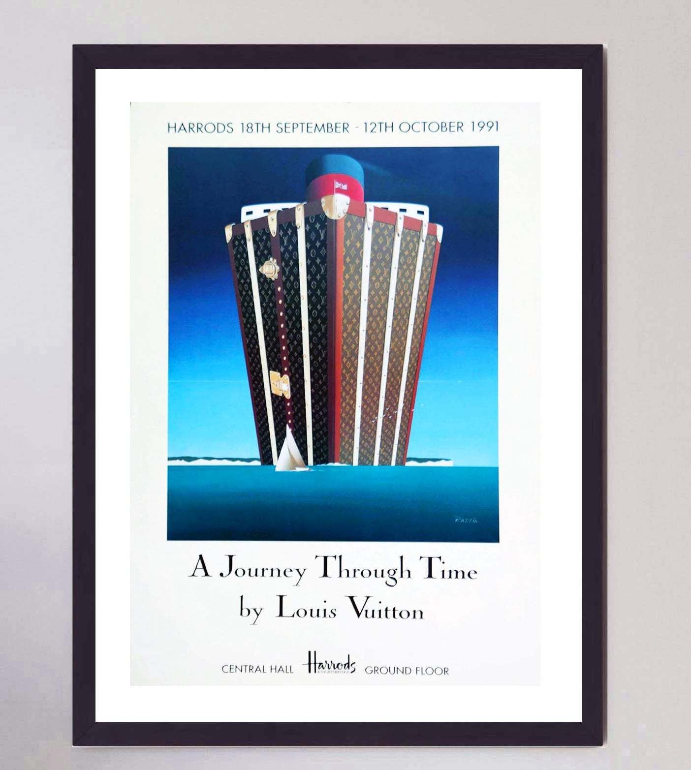 Louis Vuitton A Journey Through Time Original Vintage Poster