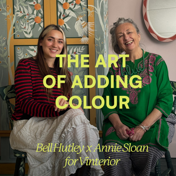 The art of adding colour: Bell Hutley x Annie Sloan for Vinterior