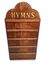 View of Antique Large Wooden Church Used Hymn Board / Early 20th Century / C ...