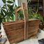 Antique Wooden Trug Chinese Rice Grains Vegetables Old World Rustic ...