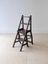 Antique Victorian Oak Metamorphic Library Chair / Steps C.1895 | Vinterior
