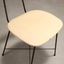 Vintage Chair Enamelled Metal White Leatherette Italy Design 1960s ...