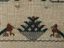 Stag Looking At Bee Tapestry Sampler By Rachel 1831 Oswestry National ...