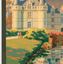 Chateau D'azay Le Rideau C1925 French Travel Advertising Poster ...