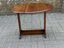 Vintage Oak Drop Leaf Gateleg Table Mid Century Rustic Folding Side ...