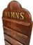 Image showcasing Antique Large Wooden Church Used Hymn Board / Early 20th Century / C ...