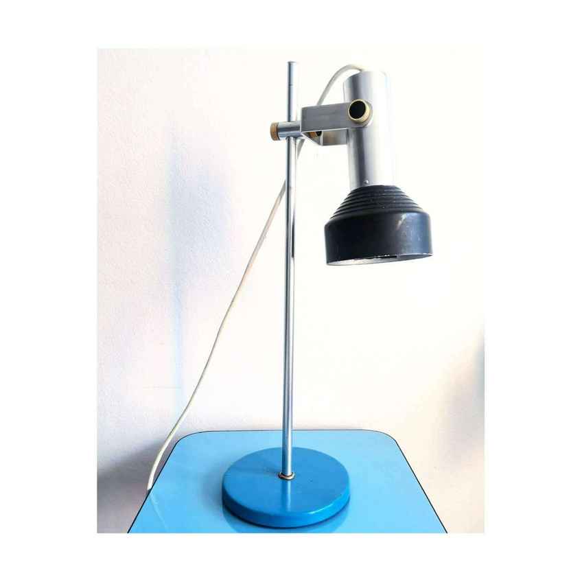 Eagle USA Design 1940s Industrial Adjustable Metal Desk Lamp 
