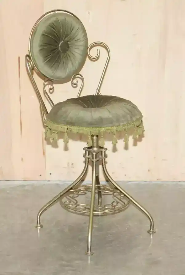 Uphostered Dressing Table Chair | Vinterior