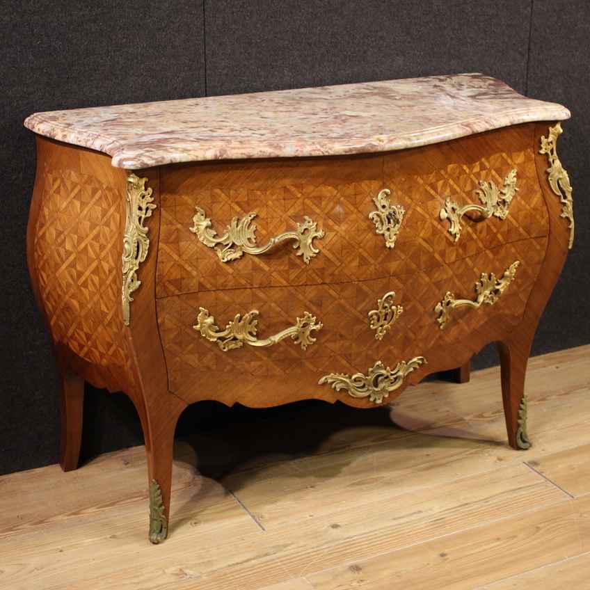 Dco Dresser In Briar And Black Marble Top | Vinterior
