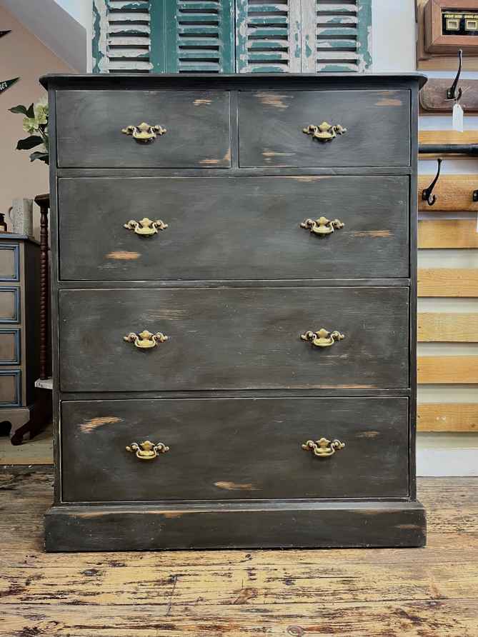 princess polly baby blue dress Lifestyle 0393A Antique Black Dresser main image 1