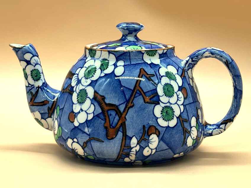 Art Deco Susie Cooper Pottery Green Cactus Design Coffee Pot 1282 Susie Cooper
