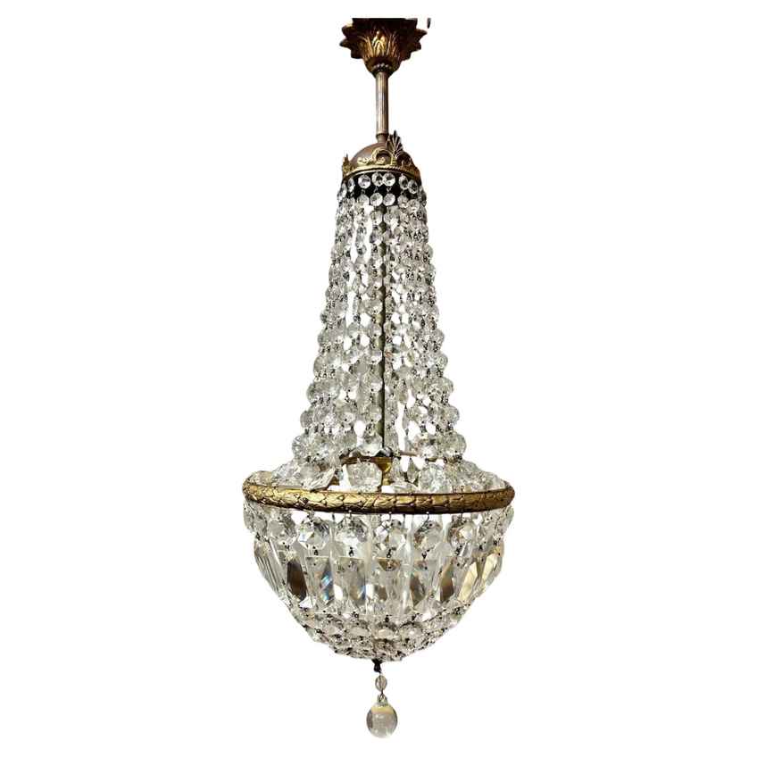 KAIQI French Empire Crystal Chandelier Farmhouse Pendant Lighting