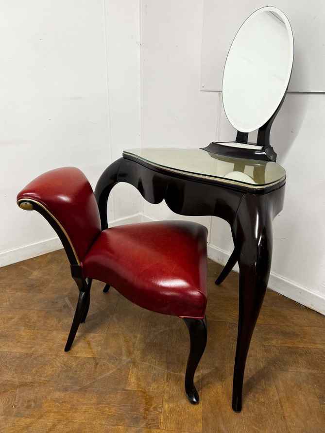 Black Vintage Dressing Table | Vinterior