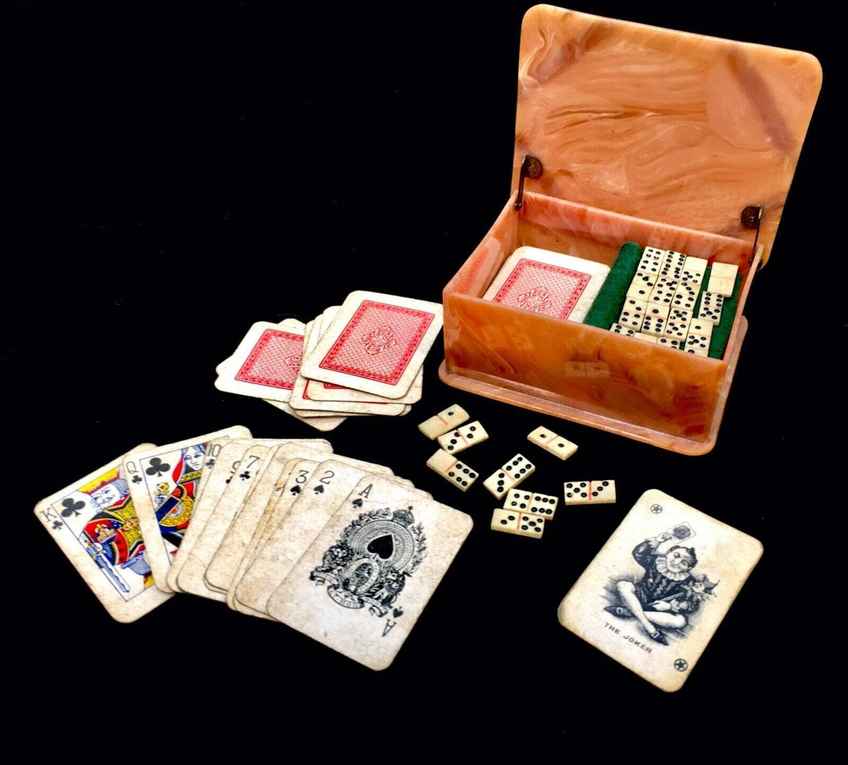 Antique Automobile Rare Complete Set Of Playing Cards By Bp British  Petroleum | Vinterior