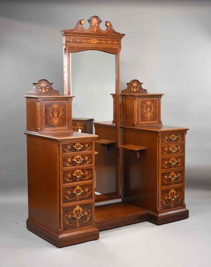 knee length dresses for ladies Vintage French Ladies Dressing Table or Writing Desk main image 0