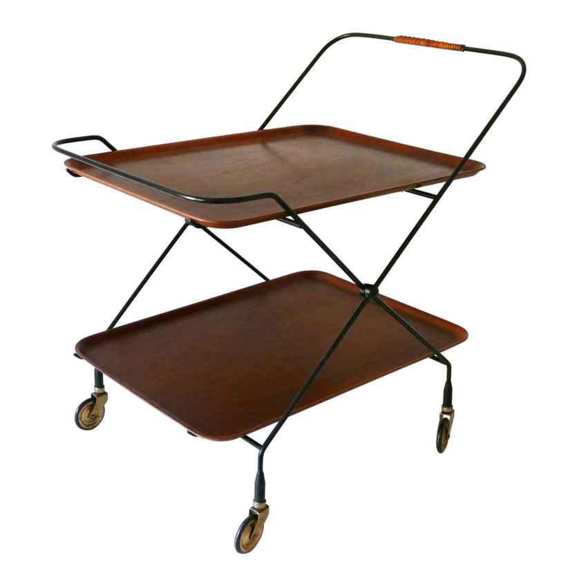 Vintage Trolley Klytig Sweden 1980s Maria Hedensjö Bergquist