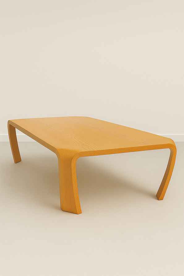 Zataku Coffee Table By Saburo Inui For Tendo Mokko — 1970s