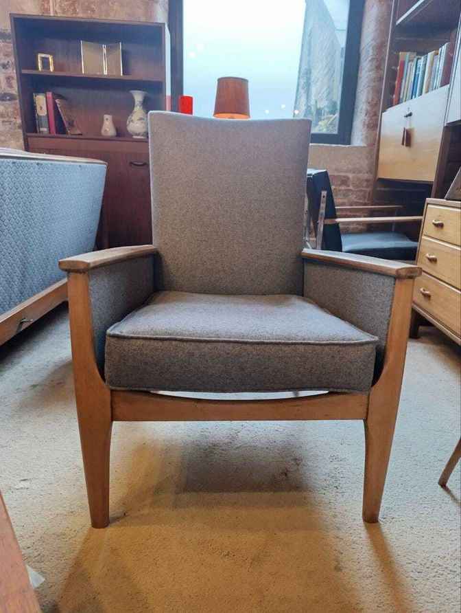 Black Armchair By Samuel Parker For Parker Knoll, 1960s | Samuel
