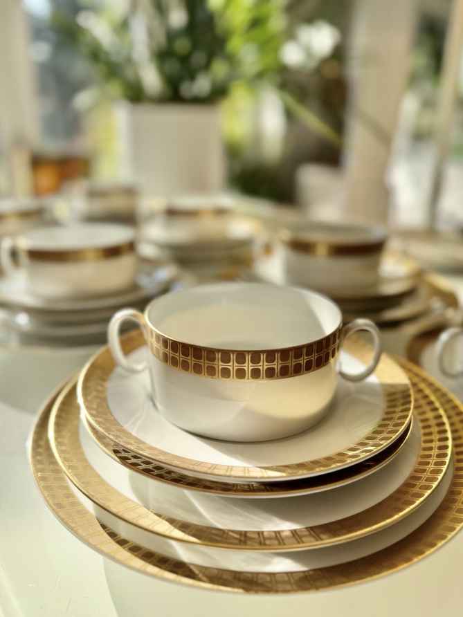 1960's/70's Rosenthal Porcelain 30 Piece Studio Linie Dinner