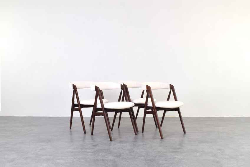 Danish Mid Century Teak Side Chair In Attr. To Farstrup, Denmark