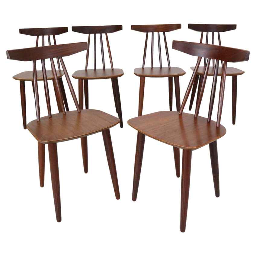 Danish Dining Chairs Poul Volther 3705 | Poul Volther | Frem Rojle