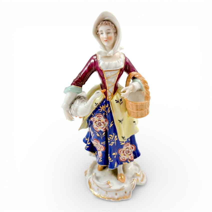 Rare Old Vintage Germany Porcelain Figurines Antique Mid 20th