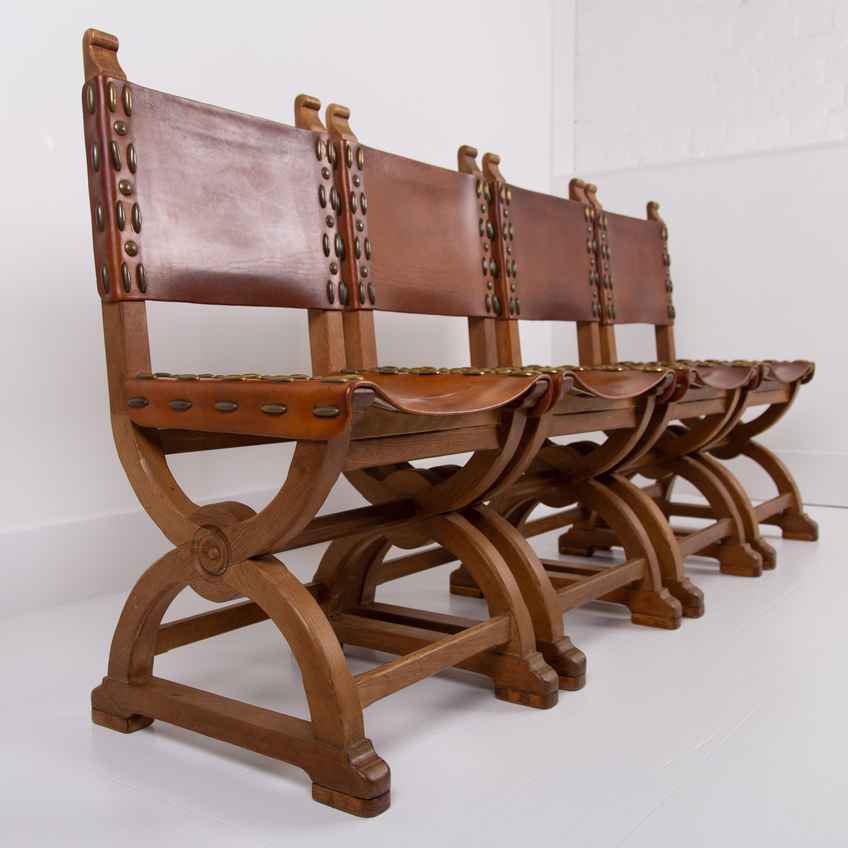 Spanish Brutalist Chair In Wood, 1960s | Vinterior