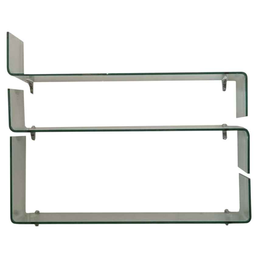 Vintage Glass Shelves For Sale | Vinterior