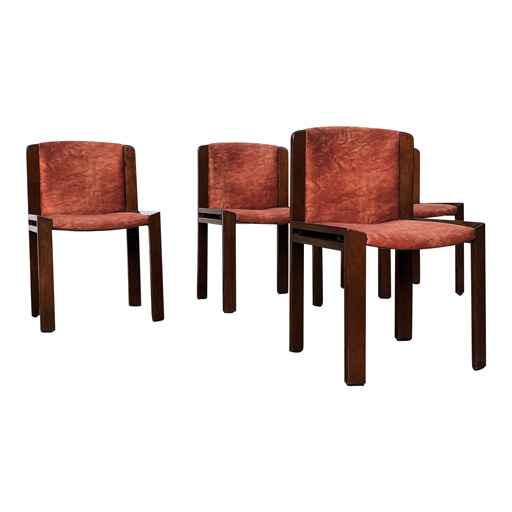 10x Joe Colombo 'Model 300' Dining Chairs For Pozzi, Italy 1965
