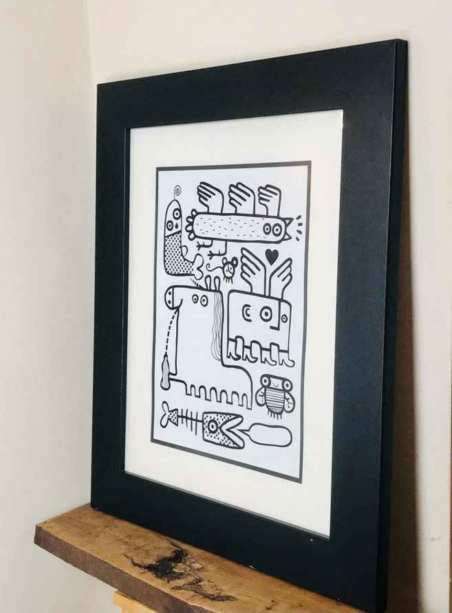 Mr Doodle, Alien Town, 2020 | Vinterior