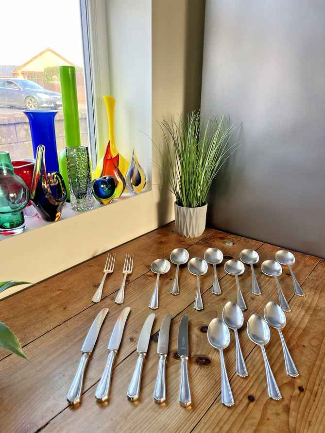 Art Deco Waring And Gillow Canteen Of Cutlery | 365° North | Vinterior