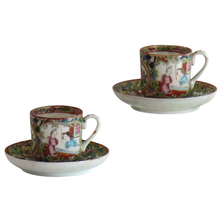 Arabia, Finland, Two Cups In Porcelain With Motifs From 