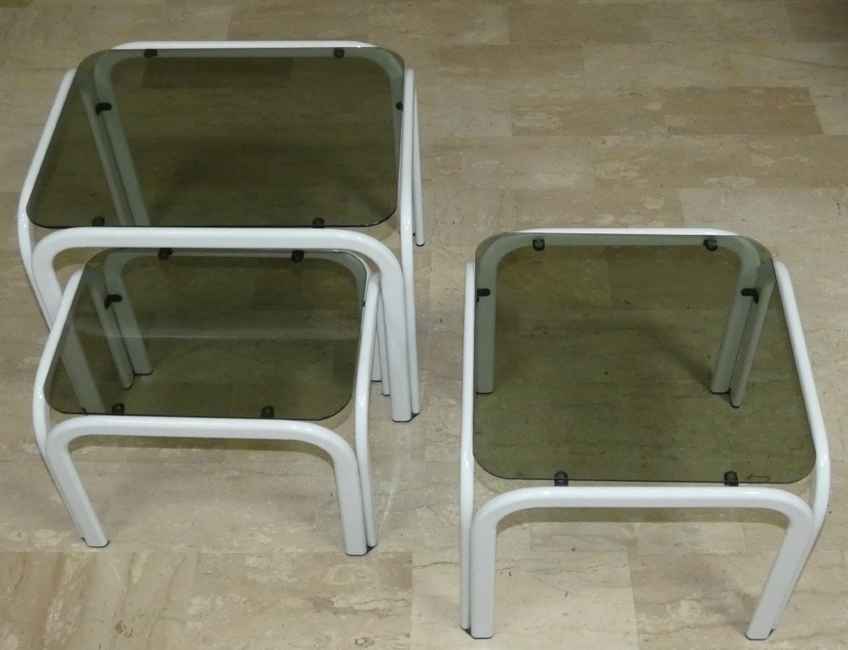 Vintage Ikea 'Karljohan' Side Table Set By Christian Hallerod For