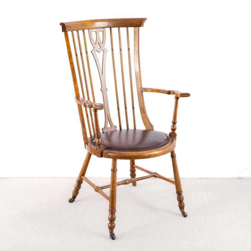 家具 Vintage Windsor chair Set of Five Antique Fan Back Windsor Chairs | Mayfly Vintage