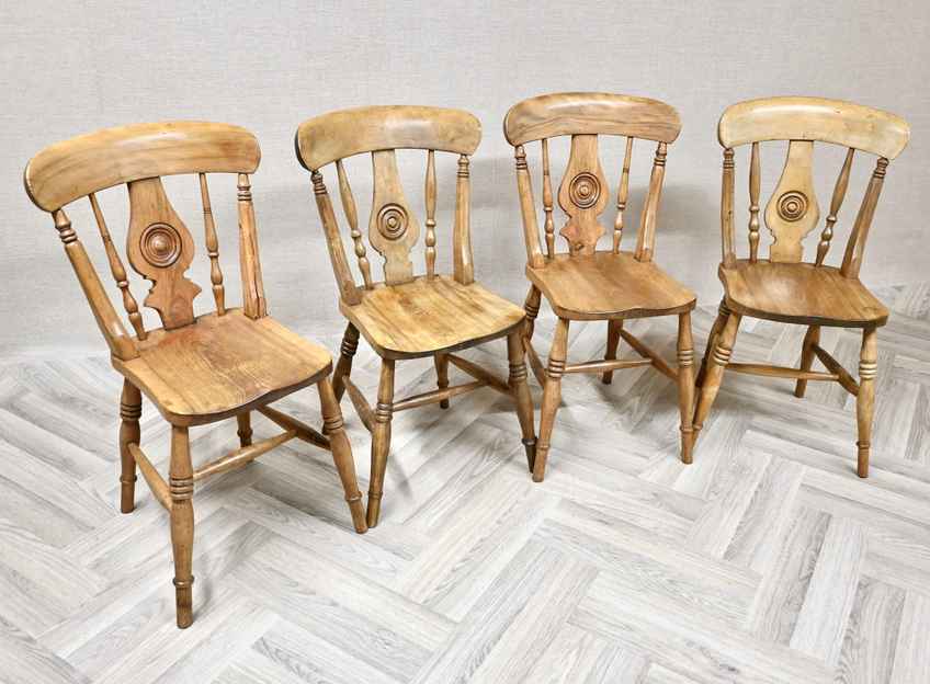 Set Of 4 Windsor Dining Chairs | Vinterior