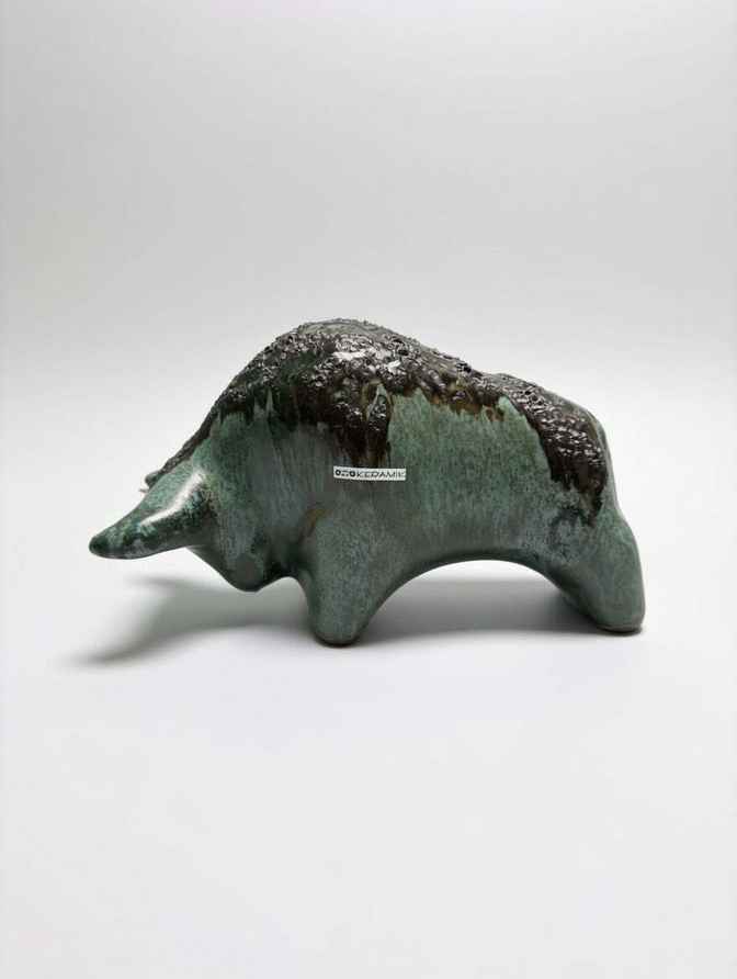 fat lava OTTO KERAMIK製 Otto Keramik Ceramic Buffalo West German Pottery Fat Lava | Otto