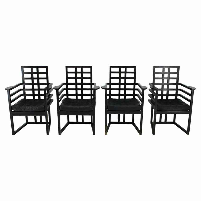 Austrian Bentwood & Cane Armchair From Josef Hofmann, 1900s