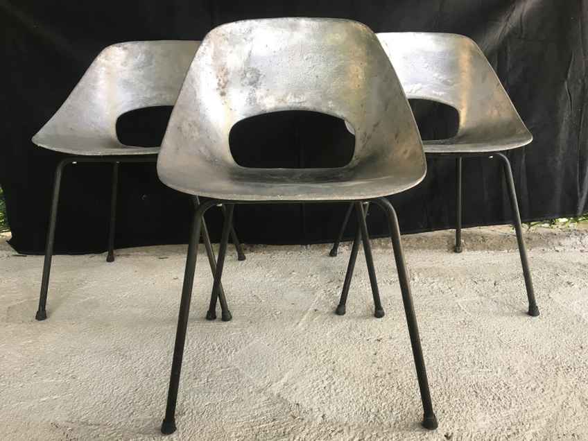 Tonneau Chair By Pierre Guariche For Steiner, 1950s | Pierre